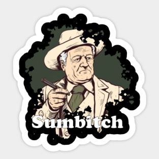 Sumbitch Buford T. Justice Sticker